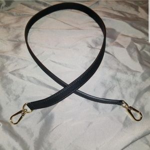 Louis Vuitton Black Shoulder Strap